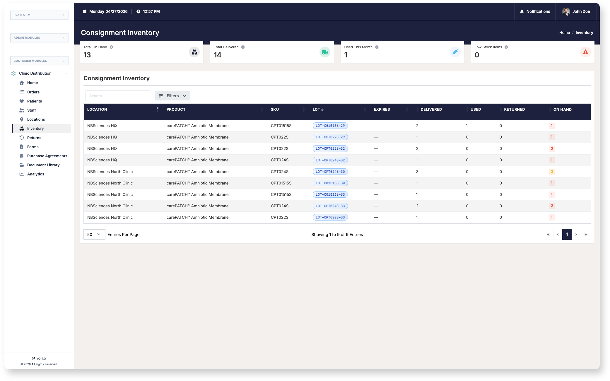 AtlasCM clinic onboarding