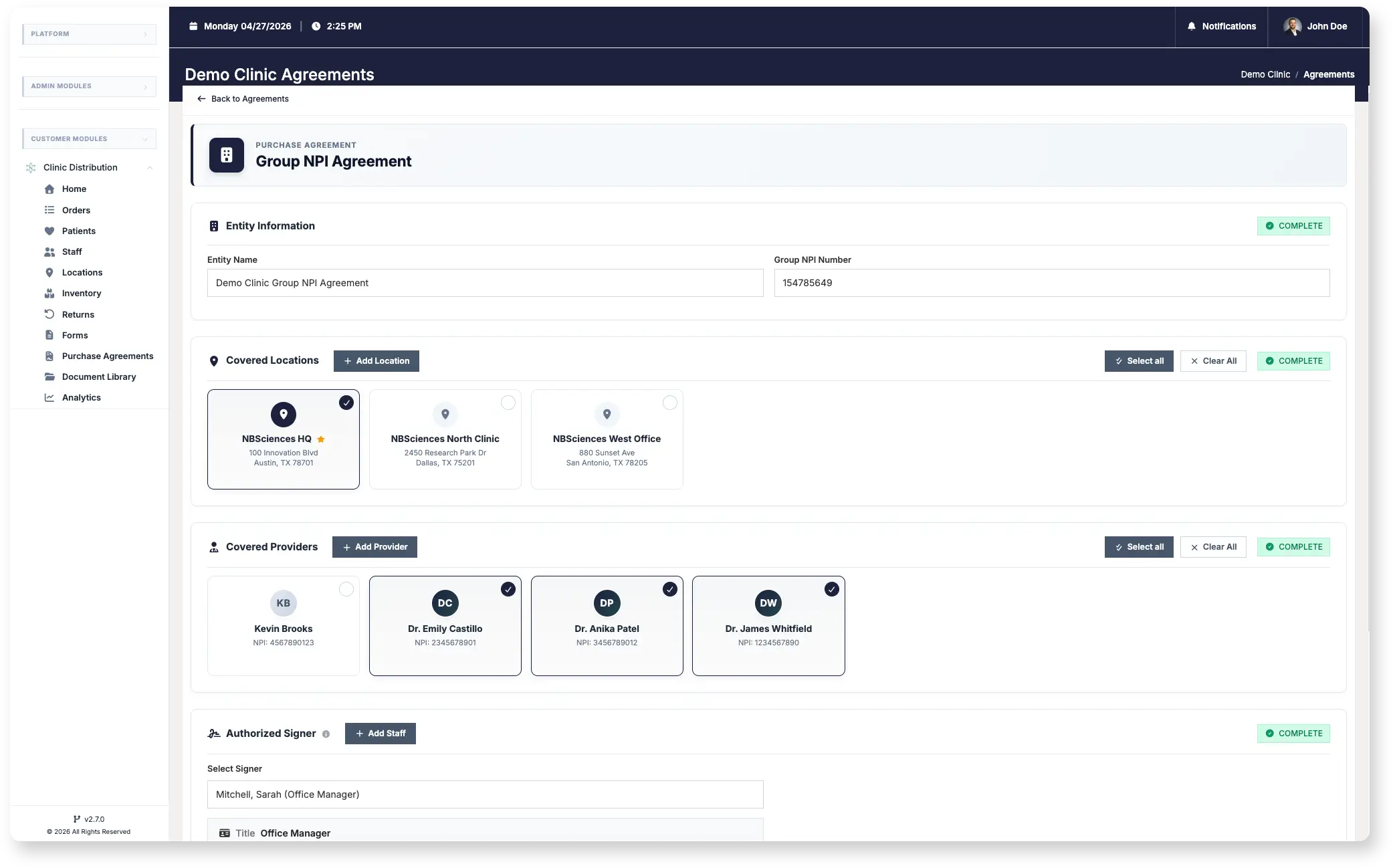 AtlasCD patient profile
